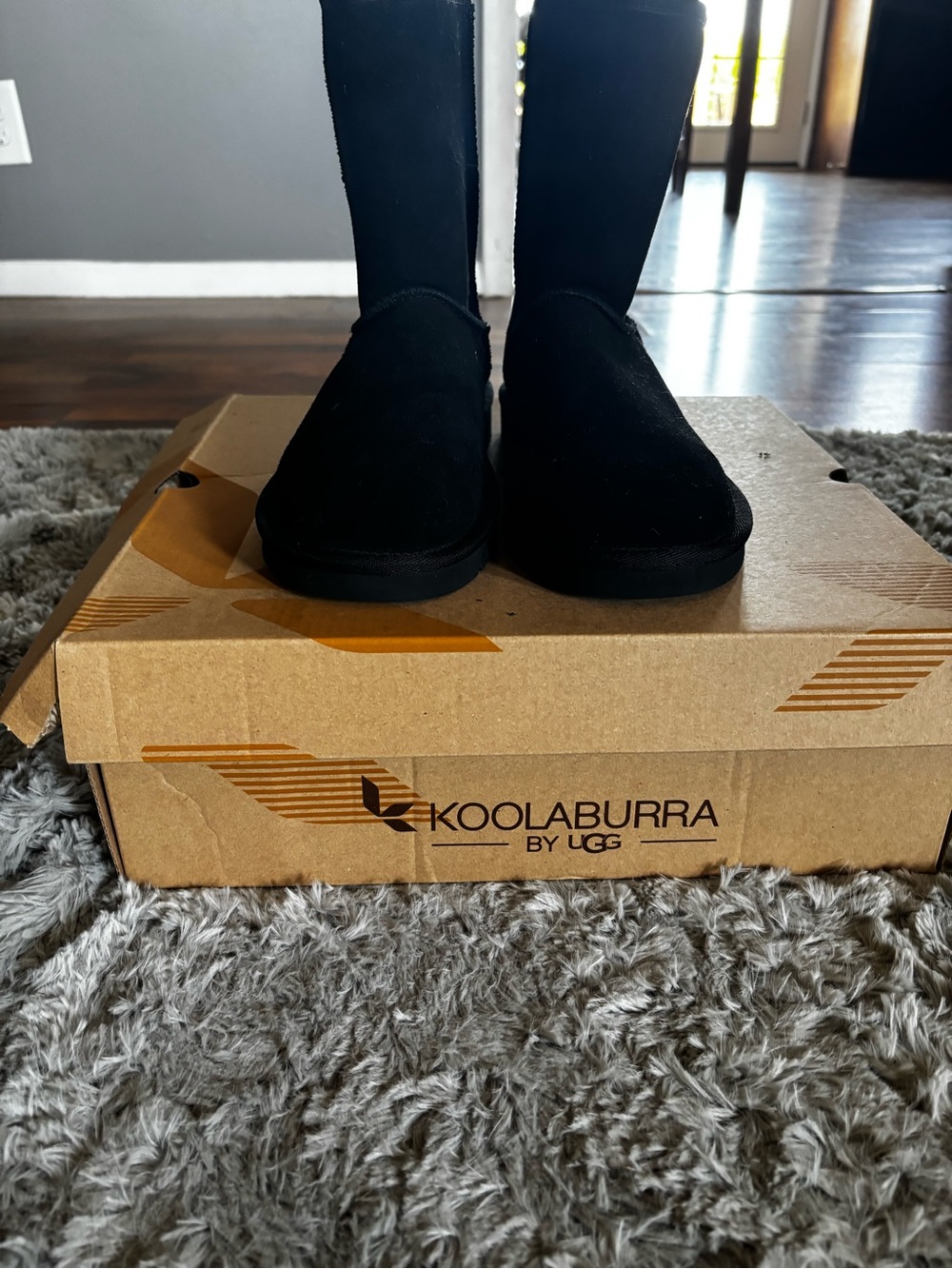 Koolaburra by UGG Koola Short Black Boots Women’s Size 7 NWT